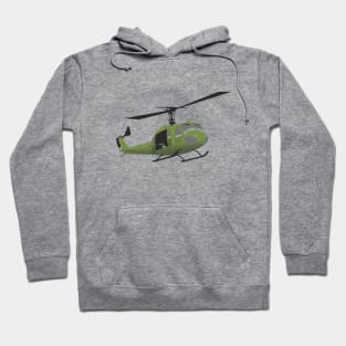 UH-1 Huey Helicopter Hoodie